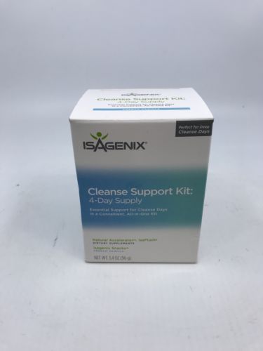 Isagenix Cleanse Support Kit: 4 Day Supply, 3.4 OZ Exp. 02/19