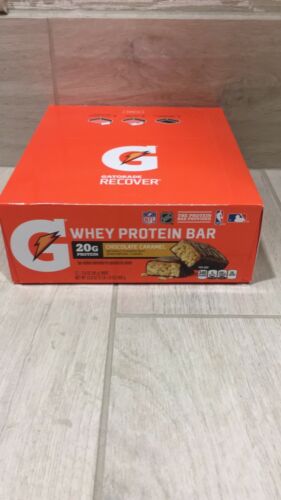 Gatorade Whey Protien Bars (Chocolate Carmel) Pack Of 12