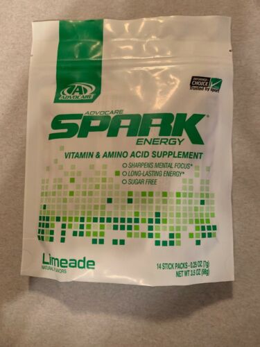 AdvoCare Limeade Spark Stick Pack-FREE SHIPPING!!!