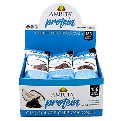 Amrita Paleo Friendly Nutrition Bar High Protein W 15G Vegan Approved Gluten Fre