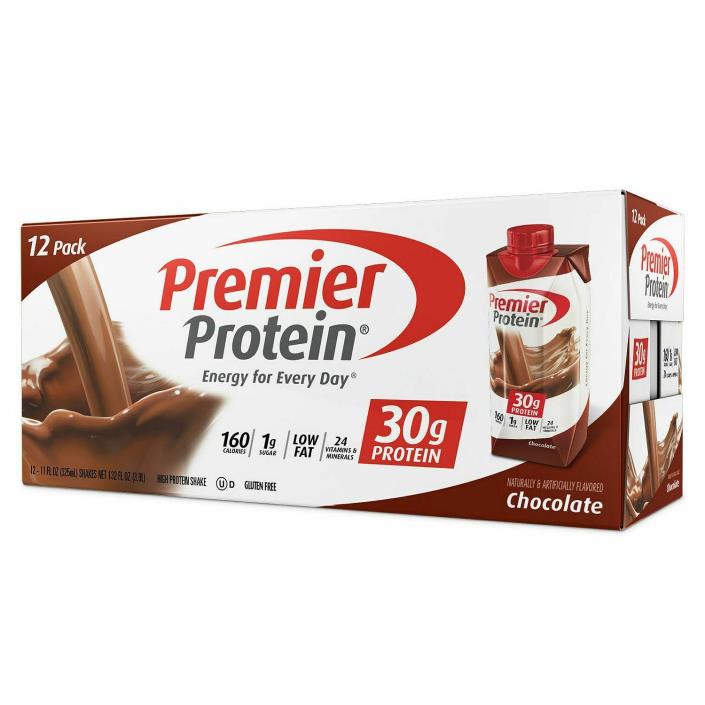 Premier Protein Chocolate Shake 11 oz x 12 Bottles Pack