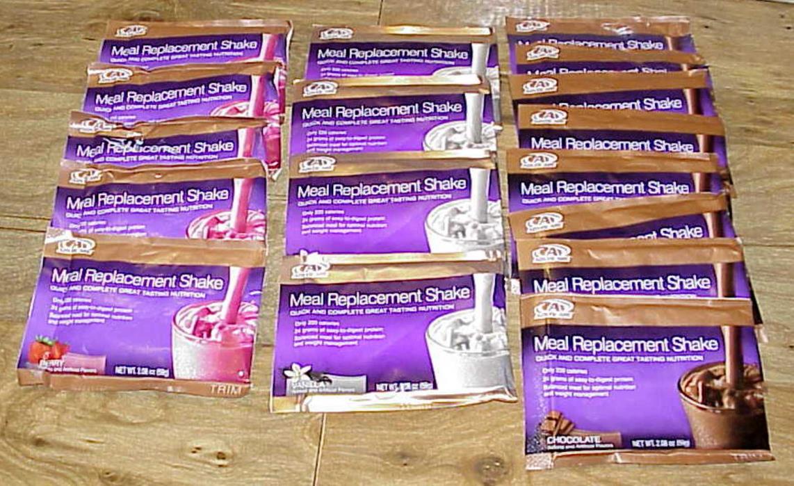 ADVOCARE Meal Replacement Shakes ~ 5 Berry, 4 Vanilla & 8 Chocolate ~ Free Ship