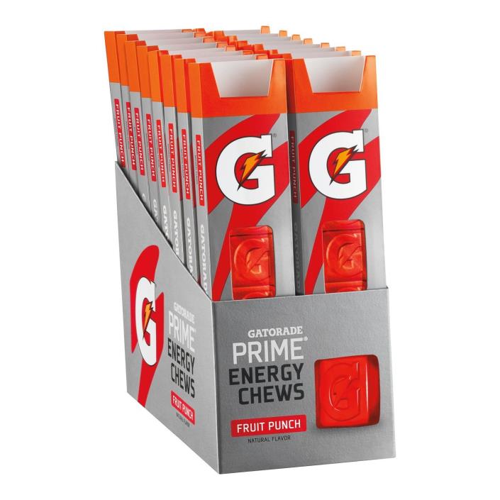gatorade prime energy chews, 16 pack