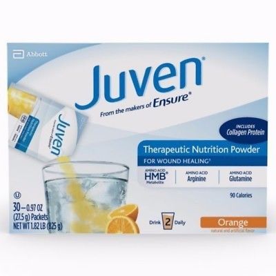 Juven 66674 Therapeutic Nutrition Powder Drink Mix Orange 30 Packets Exp 09/19