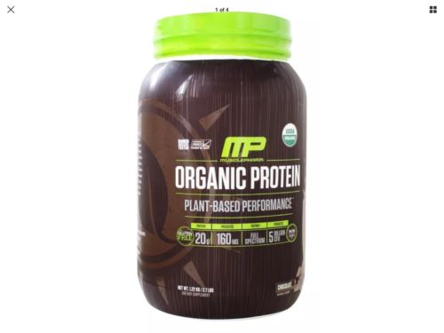 Muscle Pharm - Organic Protein Plant-Based Performance - Chocolate - 2.7 lbs