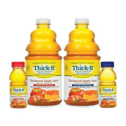 NEW KENT 7D39zy1 1 CA/4 EA B454 Thick-It AquaCare H2O Thickened Apple Juice 1/2
