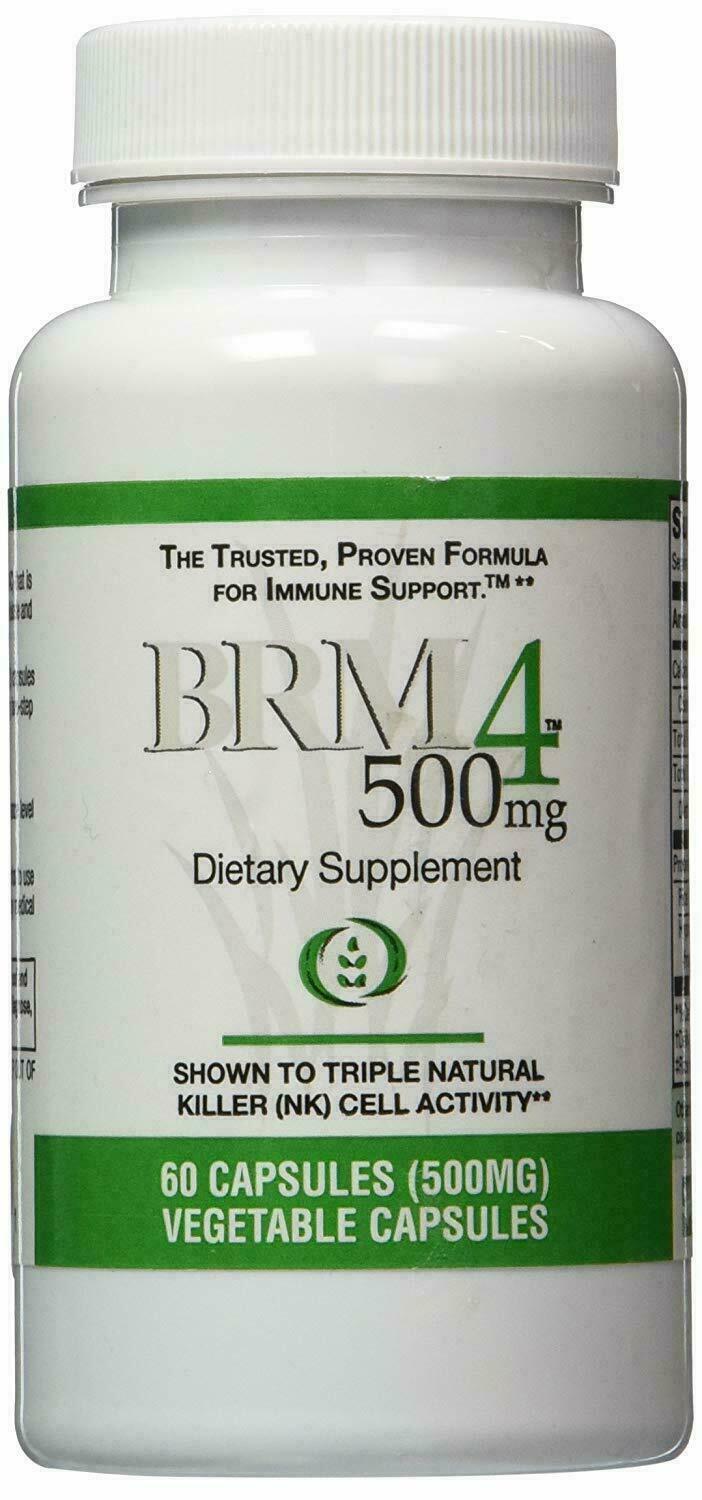 Daiwa Health Development BRM4 500 mg 60 Vegetable Capsules RBAC Rice Bran