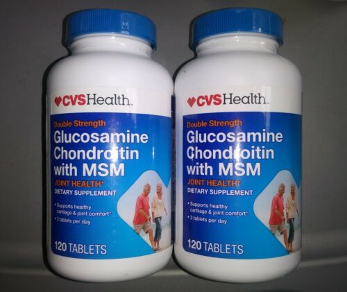 CVS Double Strength Glucosamine Chondroitin 240 Tablets compare to Osteo Bi-Flex