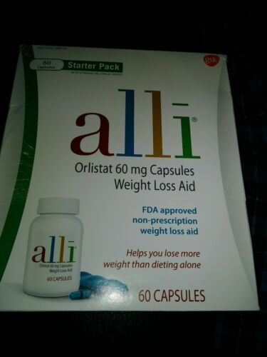 Alli Weight Loss Aid 60mg Starter Pack Exp 12/20