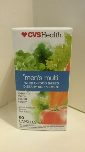Men’s Multi CVS Whole-Food Based Dietary Supplement 90 Capsules  exp 01/2019