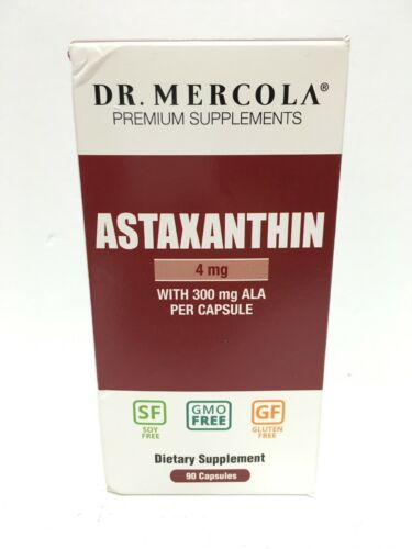 Dr. Mercola, Astaxanthin, 4 Mg, 90 Capsules 05/20