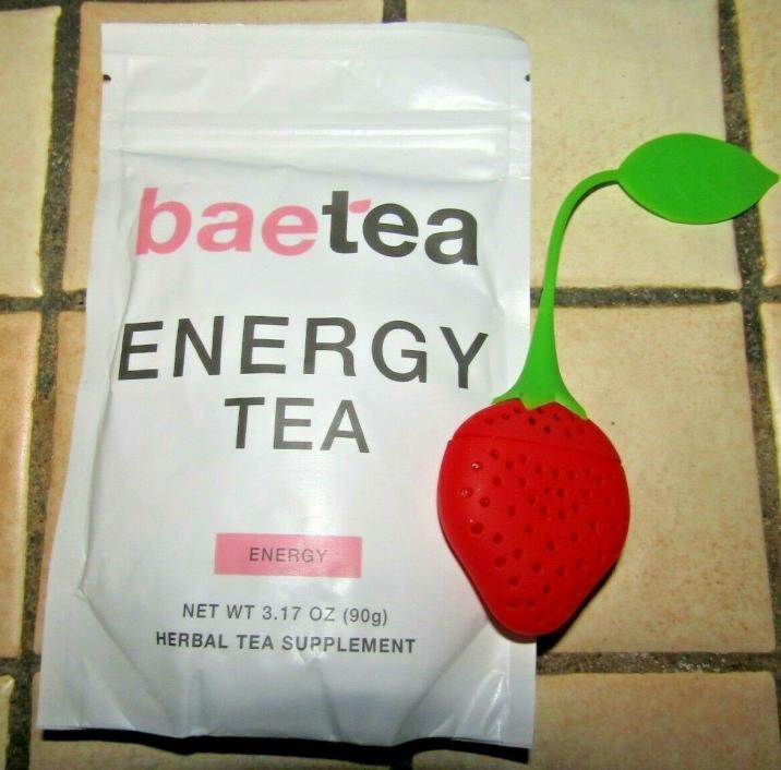 BaeTea ORGANIC HERBAL ENERGY TEA DETOX TEA WITH INFUSER