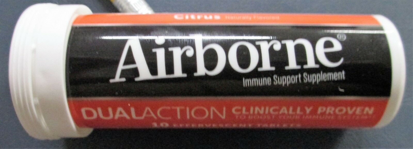 Airborne Immune Support Supplement Tablets 10 in tube NEW