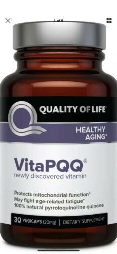 Quality of Life Labs Supplement - VitaPQQ - 30 Vegetable Capsules
