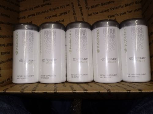 5 Nu Skin Pharmanex AgeLoc Vitality 900 capsules. Authentic Factory Sealed
