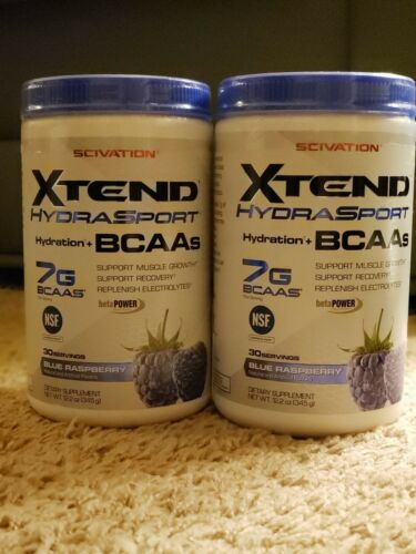 Scivation Xtend Hydrasport BCAA Zero Sugar Electrolyte Drink Powder 2-pack
