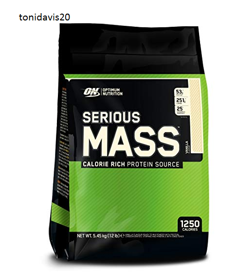 Optimum Nutrition Serious Mass 12lb Mass Gainer 