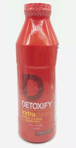 Detoxify Xxtra Clean Herbal Natural Tropical - 20 fl oz NEW