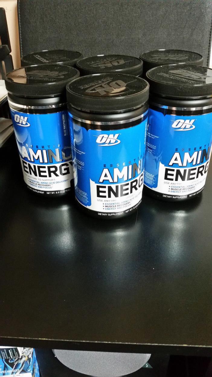 Optimum Nutrition Amino Energy 57 oz (1620g) Blue Raspberry 180 Servings