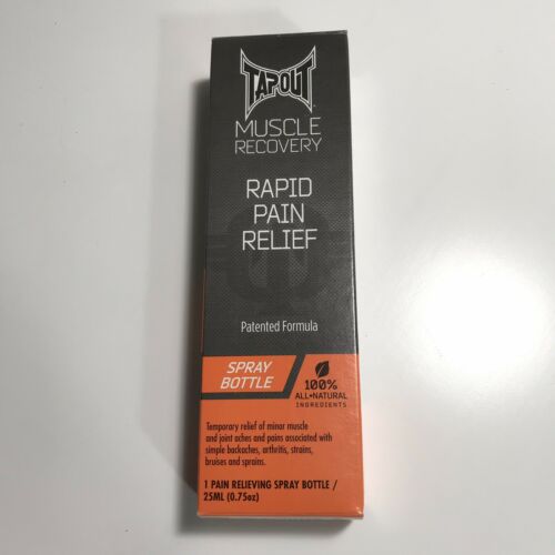 TAPOUT Muscle Recovery Rapid Pain Relief Spray 100% All Natural Ingredients