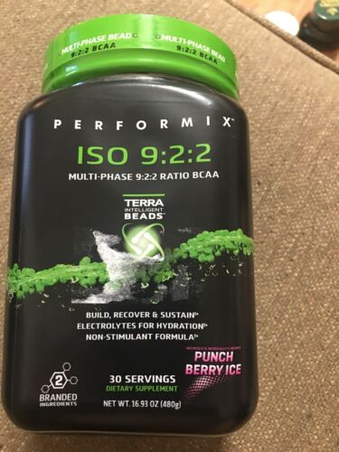 Performix ISO 9:2:2 Punch Berry Ice 30 servings 1/19
