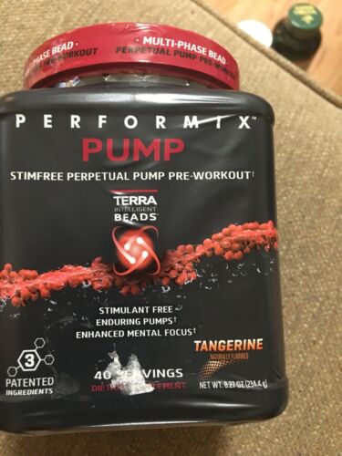 Performix Pump Stim Free Pre Workout Tangerine 40 Servings1-19