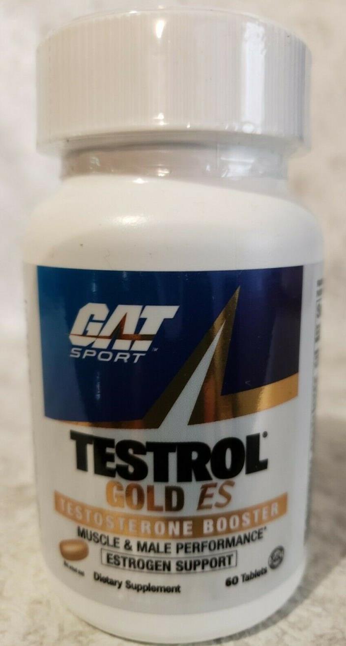 GAT SPORT - TESTROL GOLD ES - Testosterone Booster - 60 Tablets - Exp 7/2019
