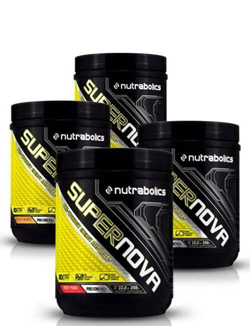 NUTRABOLICS SUPERNOVA  PRE WORK OUT ENERGY AMPLIFIER - CHOOSE FLAVOR!