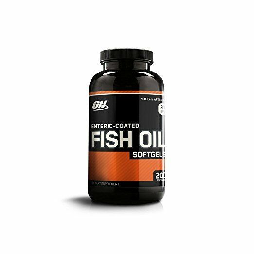 OPTIMUM NUTRITION Omega 3 Fish Oil, 300MG, Brain Support Supplement, 200 Softgel