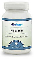 Vitabase Melatonin (3 mg) 60 Tablets
