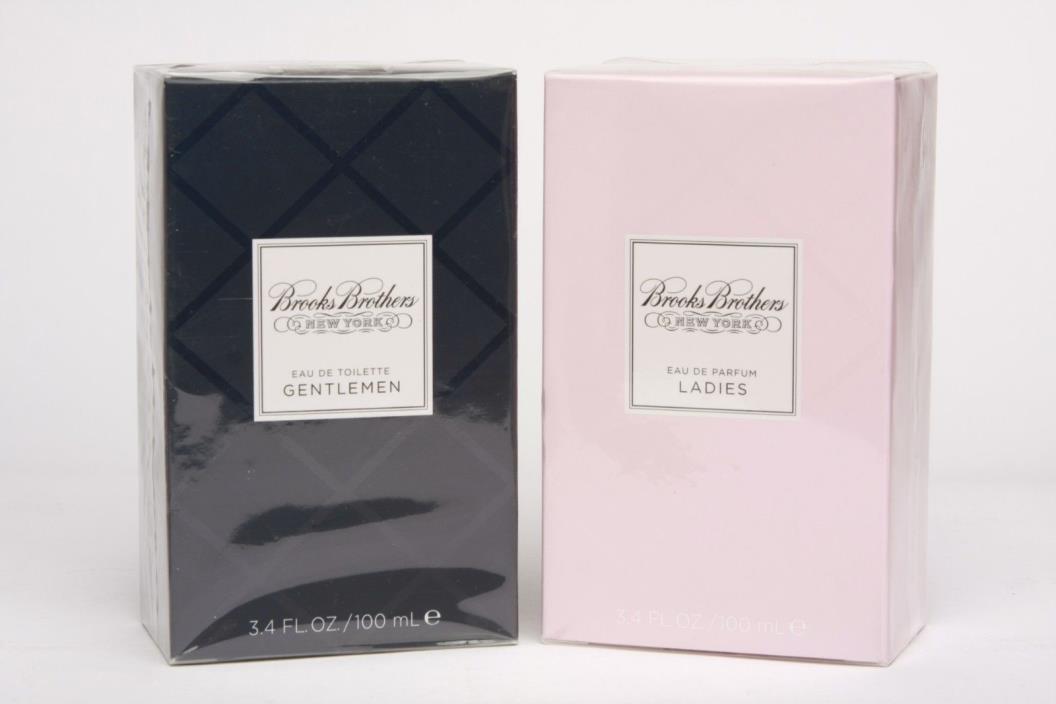 Brooks Brothers New York Eau De Parfum Ladies & Eau De Toilette Gentlemen Set