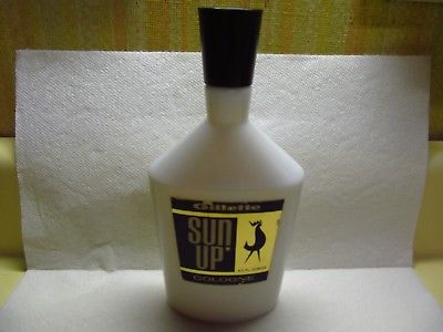 Vtg New Gillette Sun Up Cologne Splash 6.5 FL OZS Rare Size