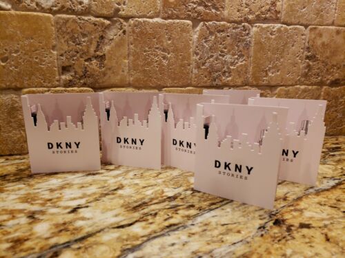LOT OF 6~DKNY~STORIES~Eau de Parfum Samples (6x0.05oz) *BRAND NEW*