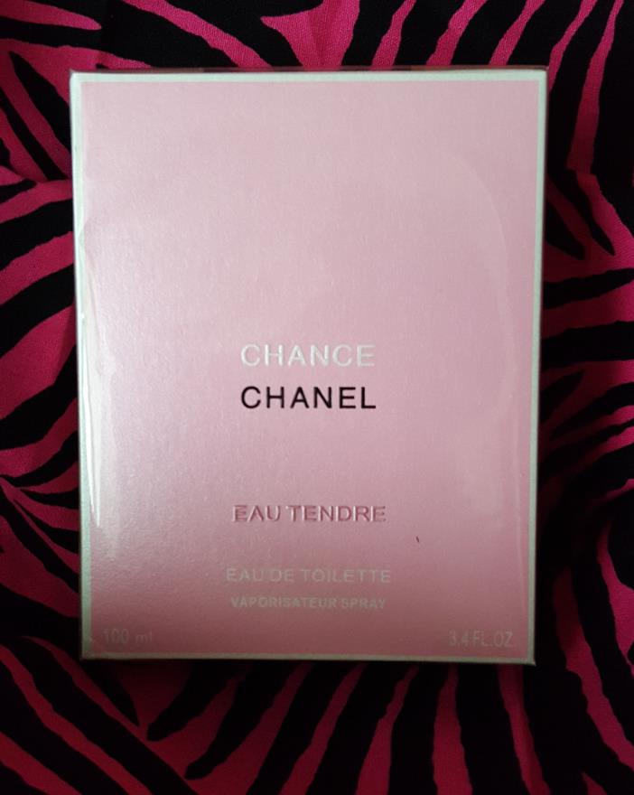 Chanel Chance Eau Tendre 100 ML 3.4oz EDT Eau De Toilette New Sealed