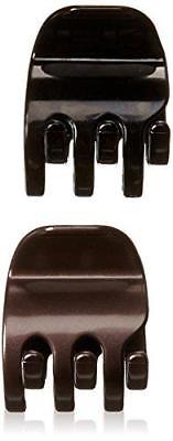 Goody Colour Collection 1/2 Claws Hair Clip, Stay Put Hold, Black, 2 Count