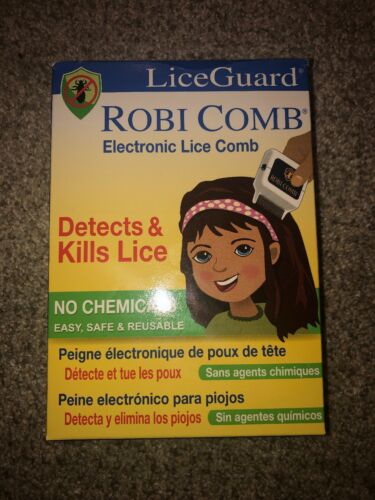 Robi Comb Electronic Lice Comb LiceGuard New