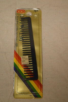 Vintage 1981 Solo Professional Detangler Comb 80's NOS Celcon Retro Hair Styling