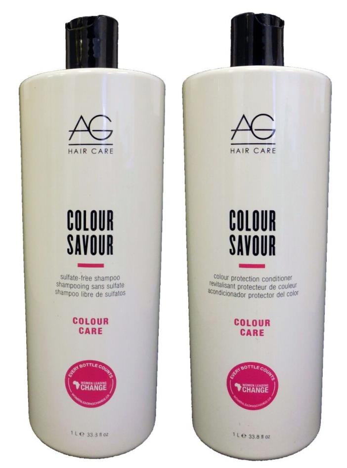 AG - Colour Savour Shampoo and Conditioner Duo 33 oz