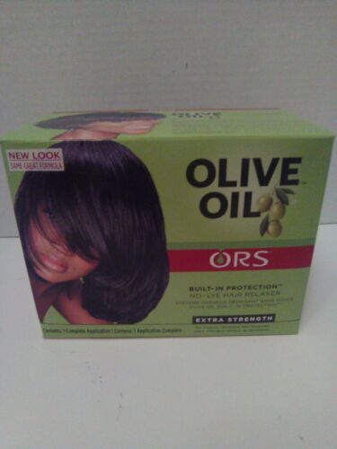 Organic Root Stimulator Olive Oil No Lye Relaxer Kit, Extra Strength