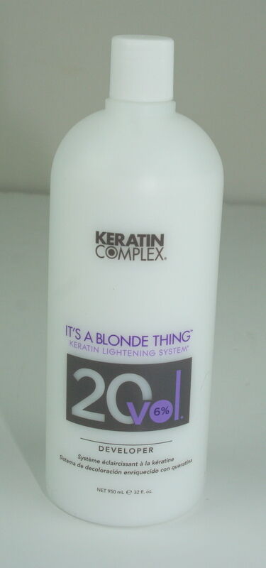 New Keratin Complex Its A Blonde Thing Lightening System Developer 20 vol 32 oz