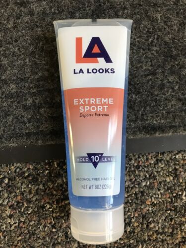 L.A. LOOKS Absolute Styling EXTREME SPORT LEVEL 10+ HOLD Hair Gel 8 oz