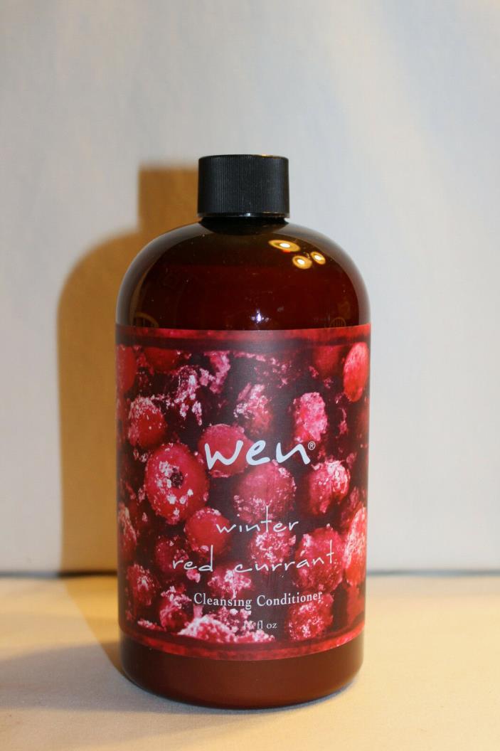 WEN Cleansing Conditioner w / Pump - Winter Red Currant - 16 oz - New