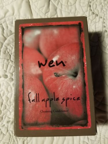 WEN Fall Apple Spice 16 oz Cleansing Conditioner New with Pump
