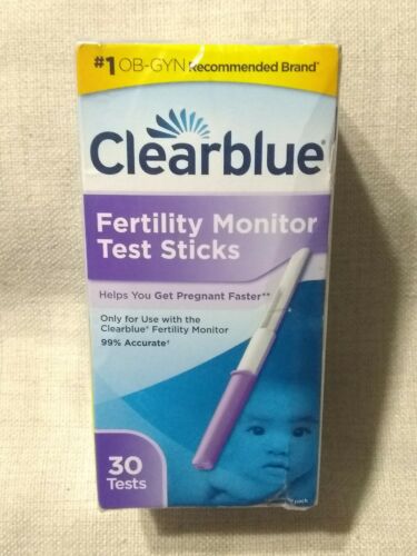 Clearblue Fertility Monitor Test Sticks, 30 Fertility Tests exp. 03/31/2019