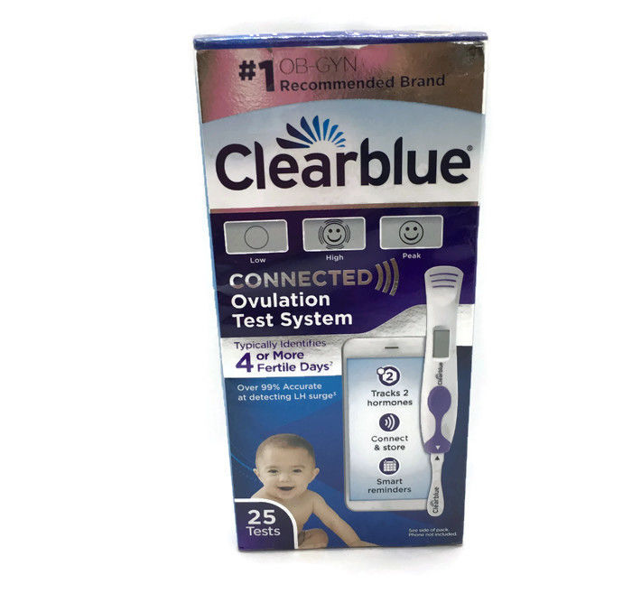 Clearblue Connected Bluetooth Digital Ovulation Test System 25ct