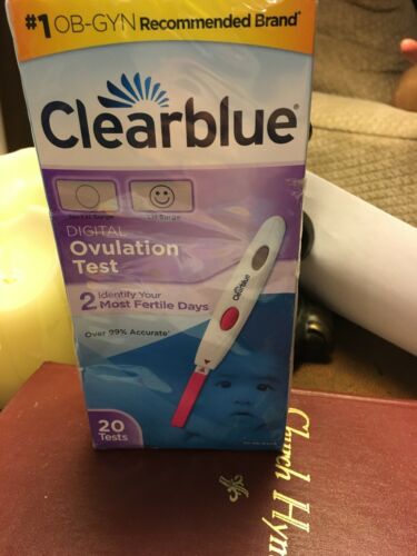 Clearblue Digital Ovulation Test 20 Test Expires 1/31/2020