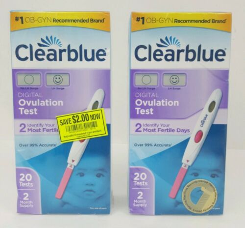 Clearblue Advanced Digital Ovulation Test 20 Tests 11/2018 exp date