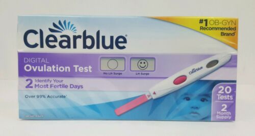 Clearblue Advanced Digital Ovulation Test EXP 10/2018- 20 tests - 2 month supply