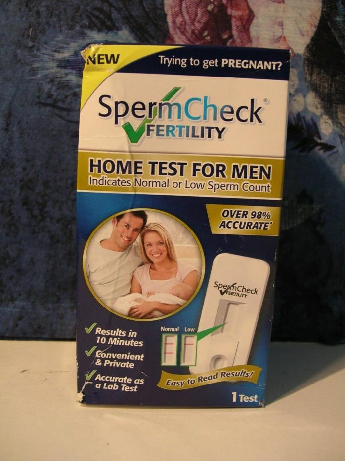 SpermCheck Fertility Home Test For Men 1 Test Exp. 01/2019 #3