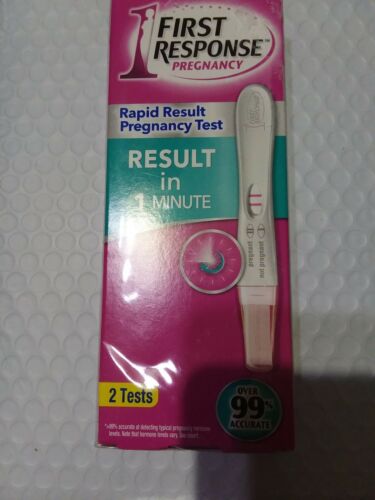 FIRST RESPONSE RAPID RESULT PREGNANCY TEST - RESULTS IN 1 MINUTE - 2 TESTS